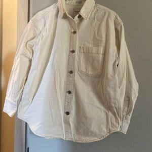 Abercrombie Oversized Denim Shirt